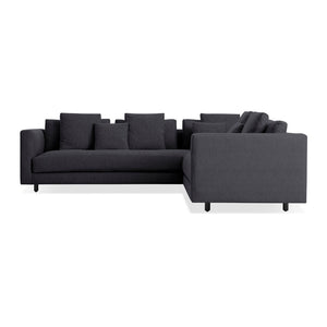 Hands Down Sectional Sofa Sofas BluDot Tofte Navy / Color Mix 1 Right 