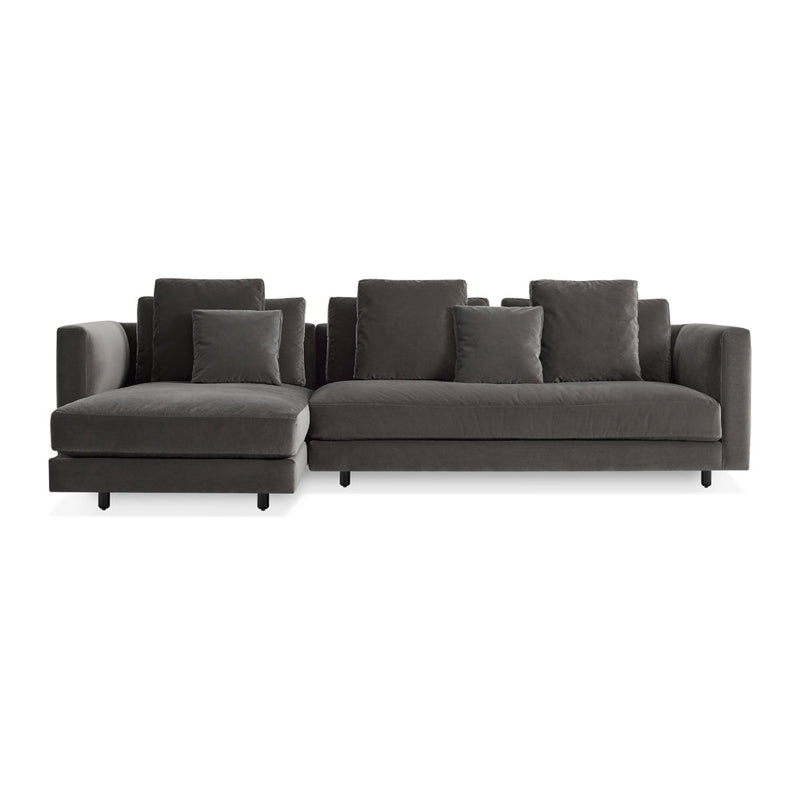 Hands Down Sofa with Chaise Sofas BluDot Storm Velvet / Color Mix 1 Left Chaise 