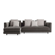 Hands Down Sofa with Chaise Sofas BluDot Storm Velvet / Color Mix 2 Left Chaise 
