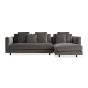Hands Down Sofa with Chaise Sofas BluDot Storm Velvet / Color Mix 1 Right Chaise 