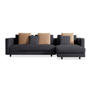 Hands Down Sofa with Chaise Sofas BluDot Tofte Navy / Color Mix 2 Right Chaise 