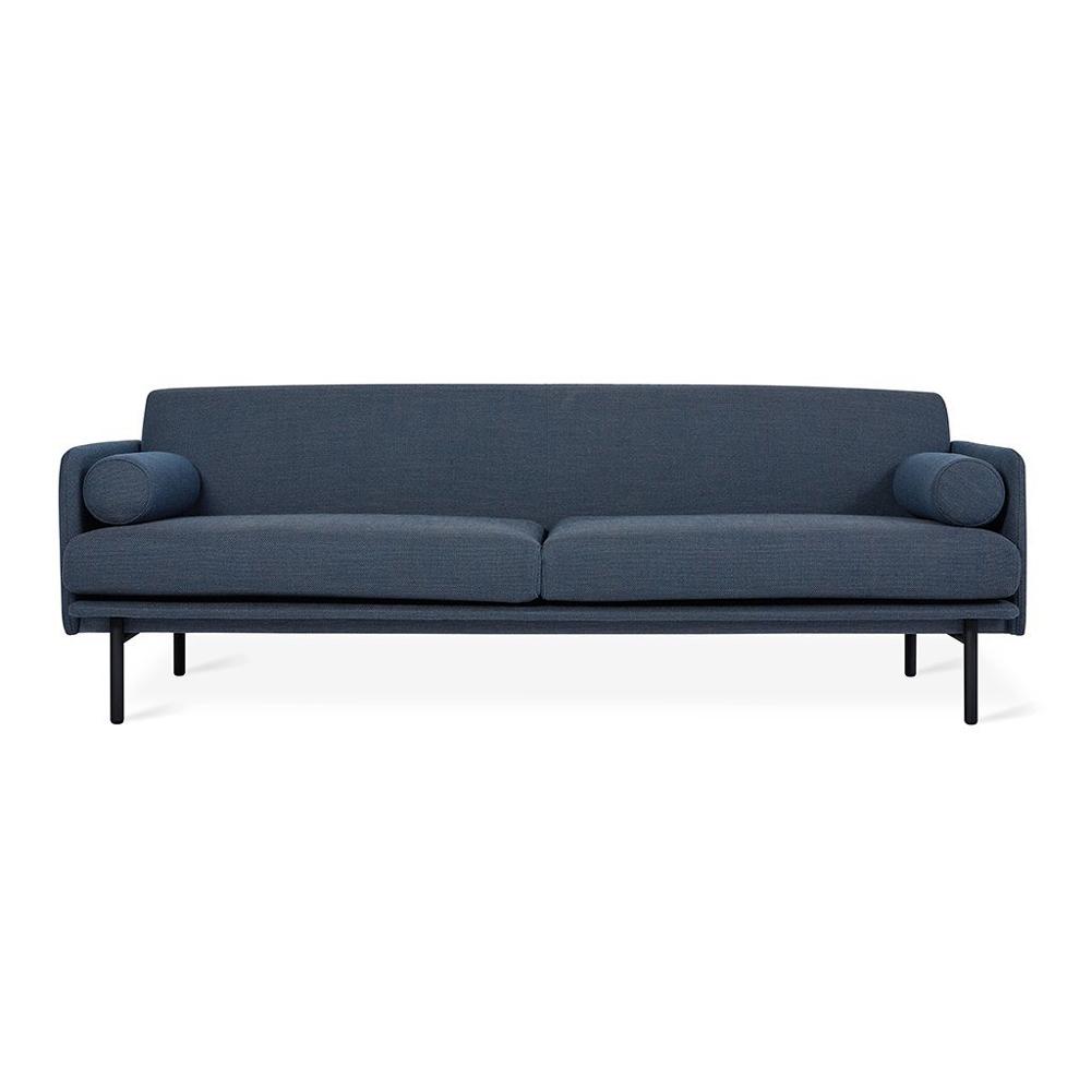 Foundry Sofa Sofa Gus Modern Hanson Navy Black 