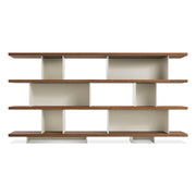 Happy Day Shelving 4 Shelf Shelves BluDot White Oak / Putty 
