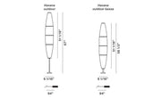Havana Outdoor Floor Lamp Floor Lamps Foscarini 