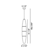 Havana Suspension Lamp suspension lamps Foscarini 