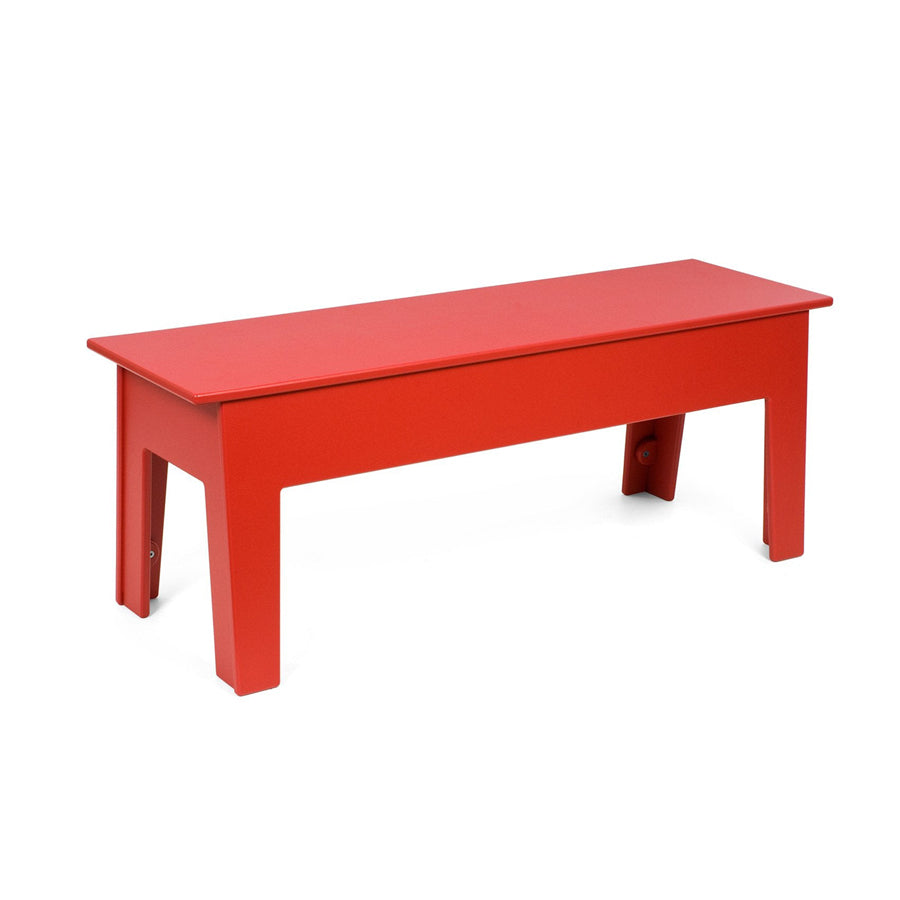 Health Club Bench Benches Loll Designs Large: 58&quot; Width Apple Red 