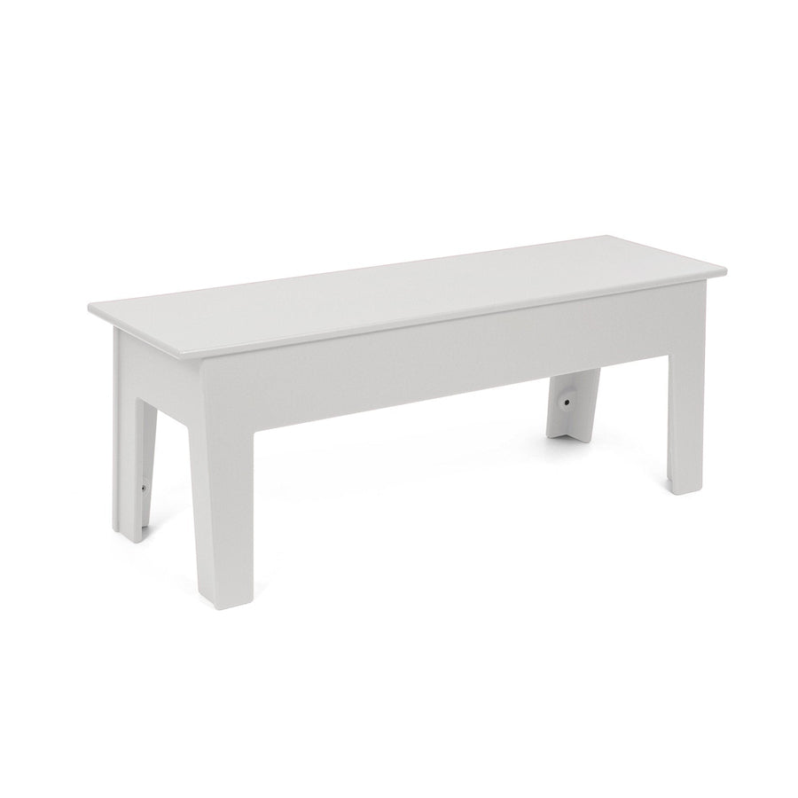 Health Club Bench Benches Loll Designs Medium: 47" Width Cloud White 