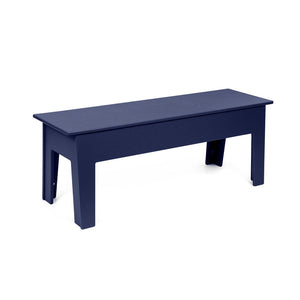 Health Club Bench Benches Loll Designs Medium: 47" Width Navy Blue 