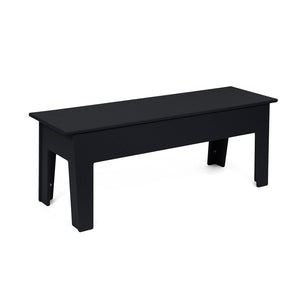 Health Club Bench Benches Loll Designs Large: 58" Width Black 