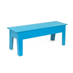 Health Club Bench Benches Loll Designs Large: 58" Width Sky Blue 