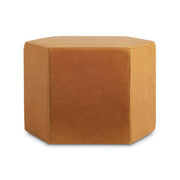 Hecks Ottoman ottomans BluDot Camel Leather 