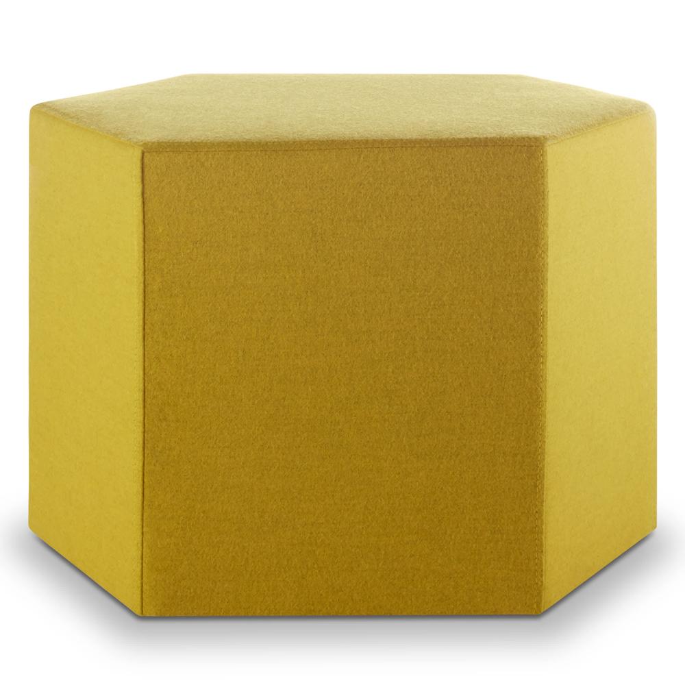 Hecks Ottoman ottomans BluDot Vesper Citron 