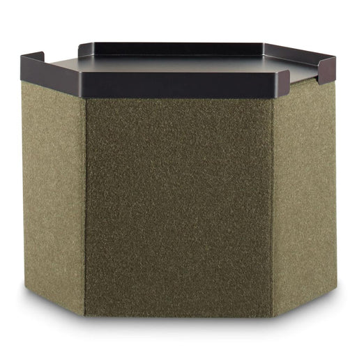 Hecks Ottoman Tray Accessories BluDot Black 