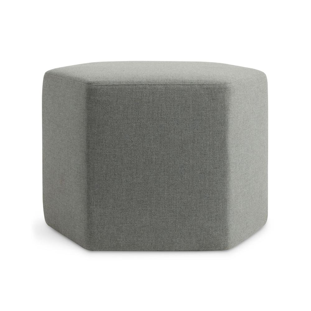 Hecks Outdoor Ottoman ottomans BluDot Toohey Breezy Blue 