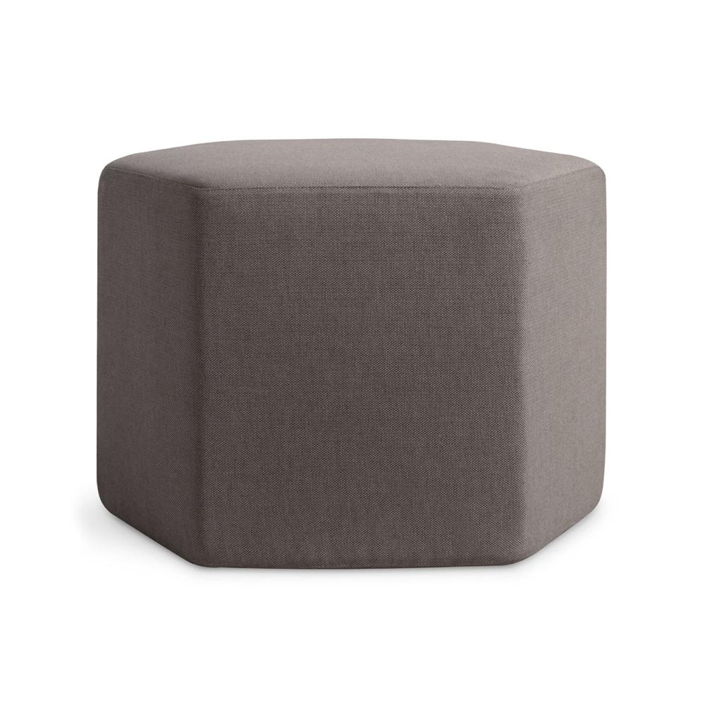 Hecks Outdoor Ottoman ottomans BluDot Toohey Charcoal 