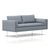 Bolster Settee Sofa herman miller 