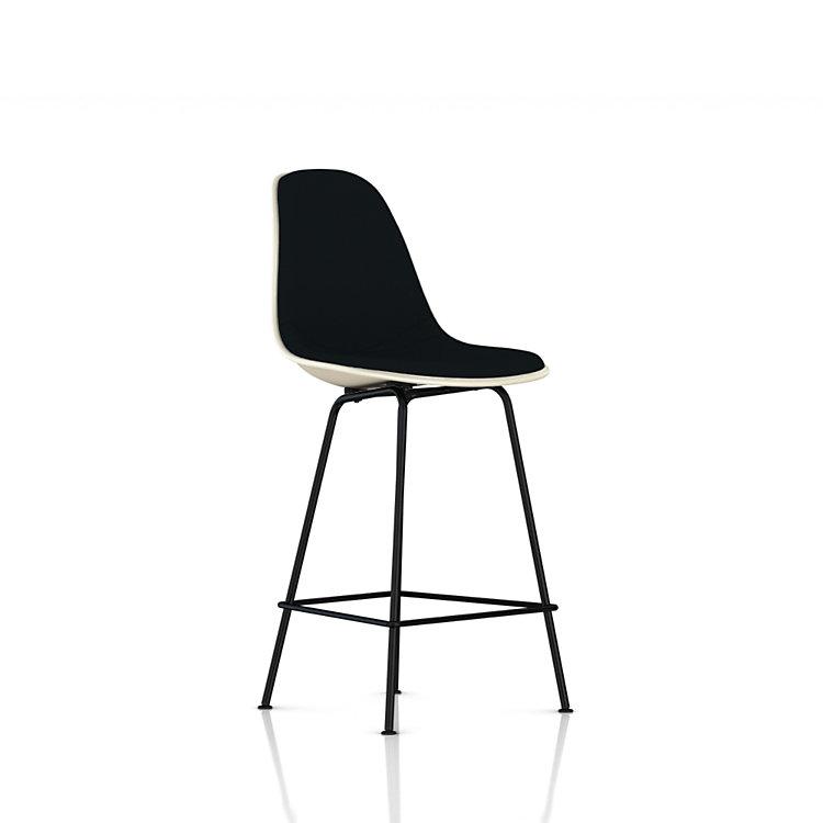 Eames Molded Fiberglass Counter Stool Upholstered Stools herman miller 