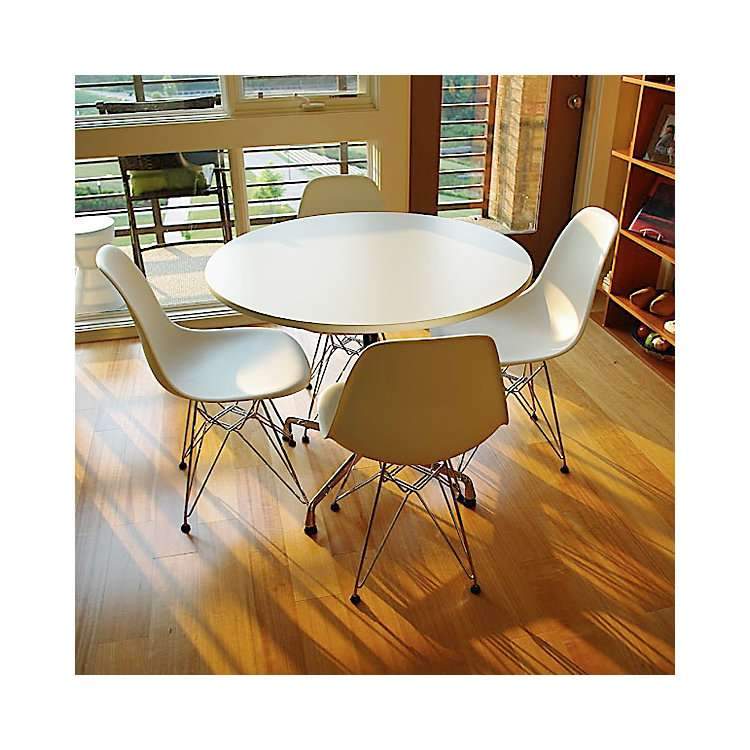 Eames Round Table with Universal Base Dining Tables herman miller 