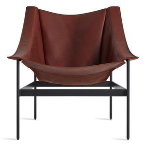 Heyday Lounge Chair lounge chair BluDot Chestnut Leather 