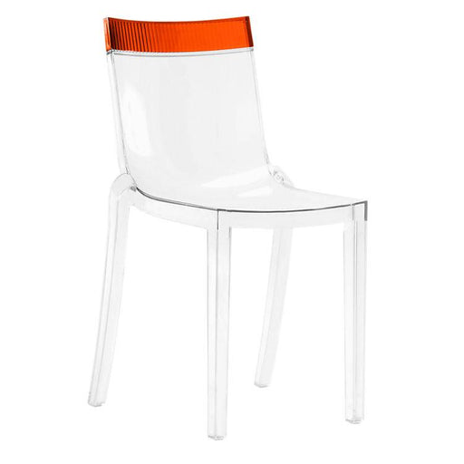 Hi, Cut Side Chair Side/Dining Kartell White Orange 