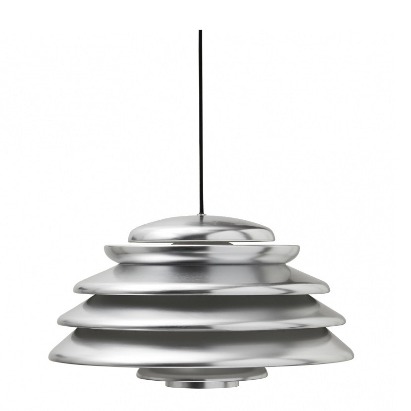 Hive Suspension Light suspension lamps VerPan Polished Aluminum 