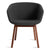 Host Dining Chair Side/Dining BluDot Maharam Meld in Panda / Walnut 