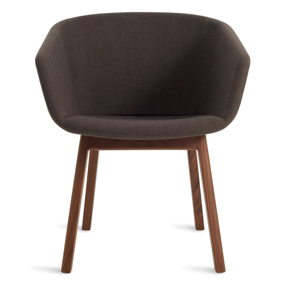 Host Dining Chair Side/Dining BluDot Rostenkowski Otter / Walnut 