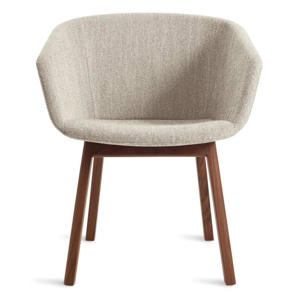 Host Dining Chair Side/Dining BluDot Tait Stone / Walnut 