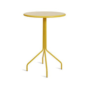 Hot Mesh Bar Table bar height tables BluDot Natural Yellow 