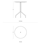 Hot Mesh Bar Table bar height tables BluDot 
