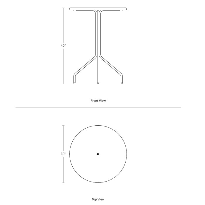 Hot Mesh Bar Table bar height tables BluDot 