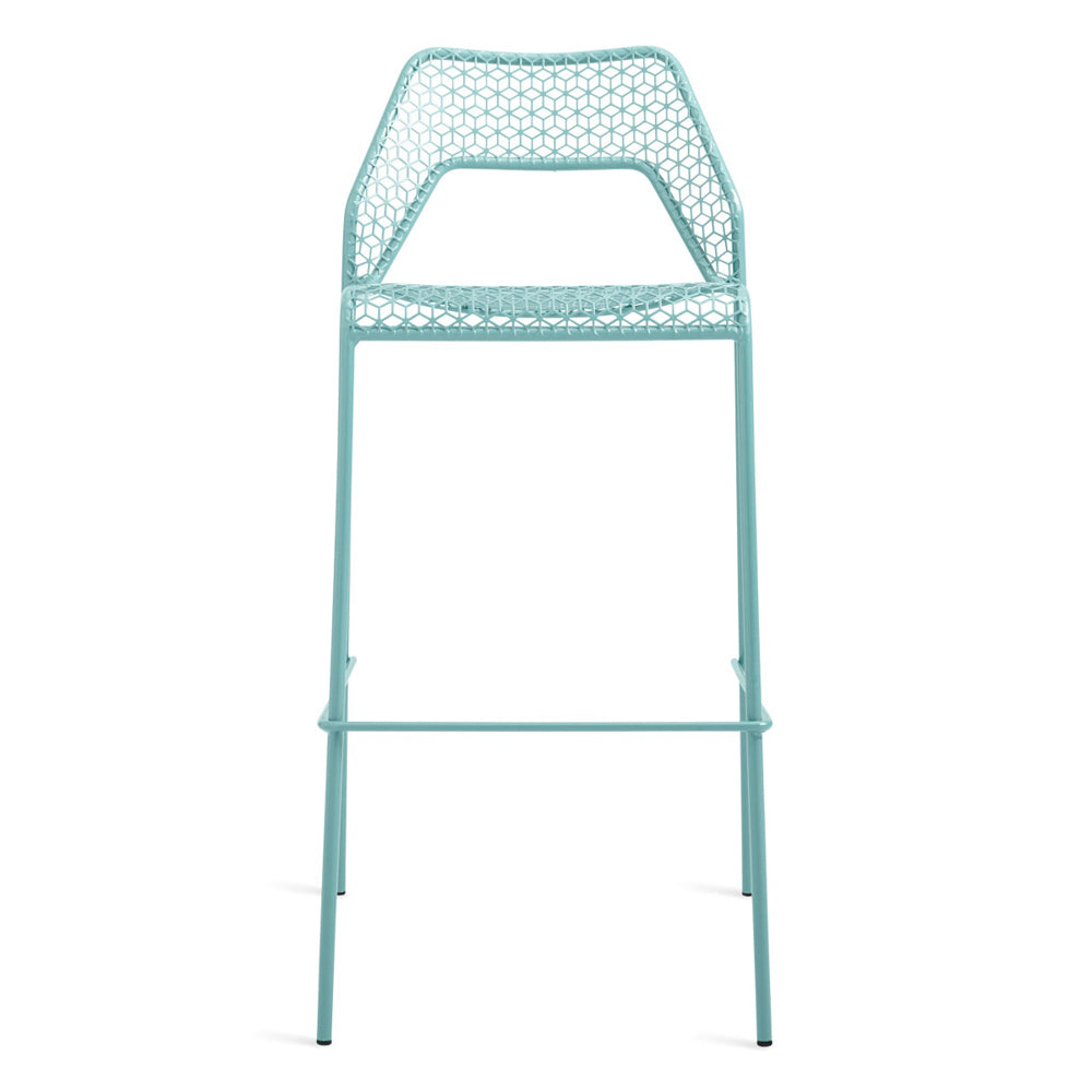 Hot Mesh Barstool bar seating BluDot Aqua 
