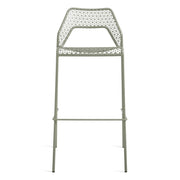 Hot Mesh Barstool bar seating BluDot Grey Green 