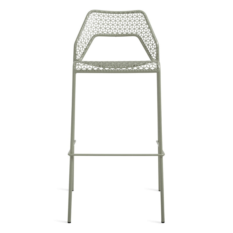 Hot Mesh Barstool bar seating BluDot Grey Green 