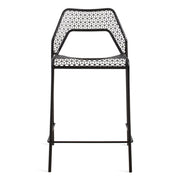 Hot Mesh Counter Stool bar seating BluDot Black 