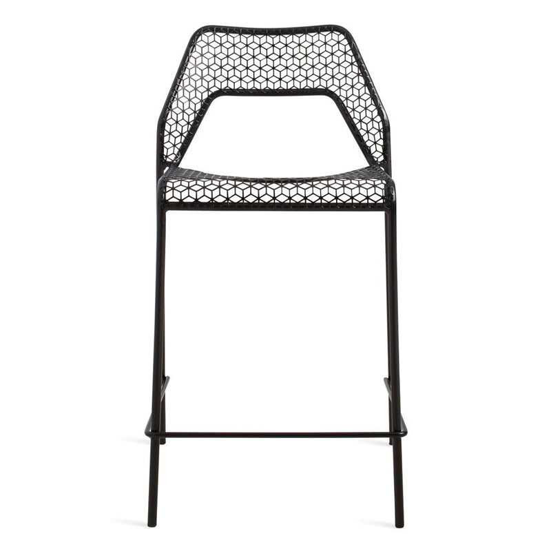 Hot Mesh Counter Stool bar seating BluDot Black 
