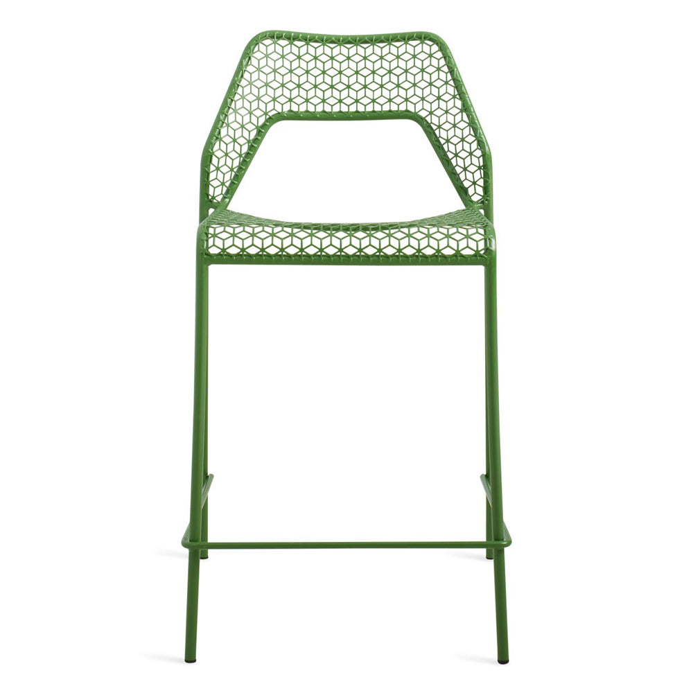 Hot Mesh Counter Stool bar seating BluDot Green 