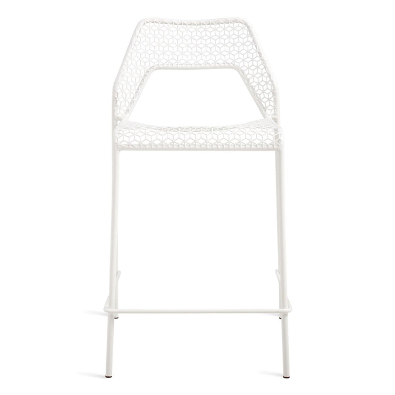 Hot Mesh Counter Stool bar seating BluDot Off White 