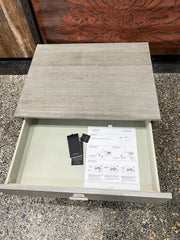 Huppe Linea Nightstand ***FLOOR SAMPLE*** nightstand huppe Grey Walnut 