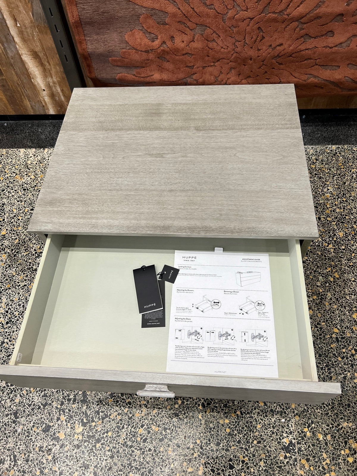 Huppe Linea Nightstand ***FLOOR SAMPLE*** nightstand huppe 