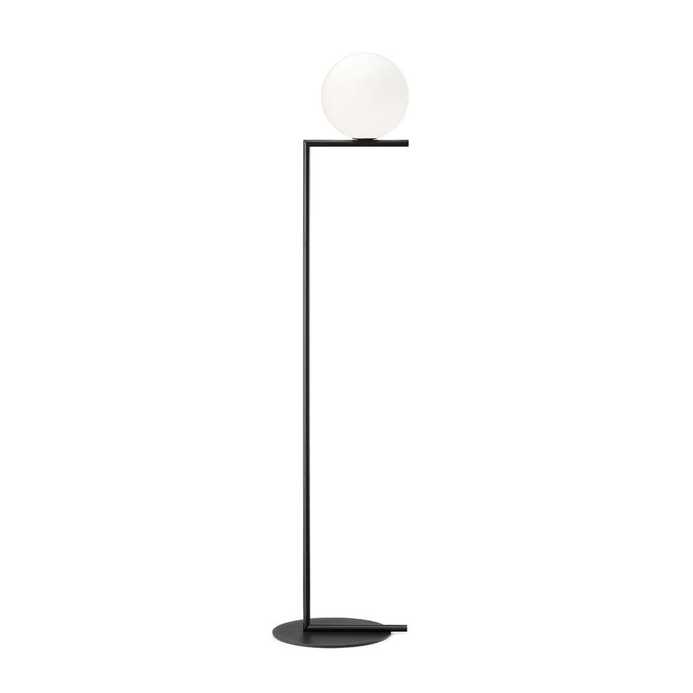 IC F Floor Lamp Floor Lamps Flos F1-Small Black 