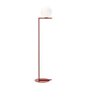 IC F Floor Lamp Floor Lamps Flos F1-Small Red Burgundy 