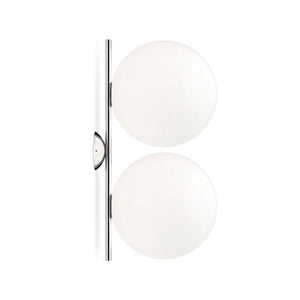 IC Lights Ceiling and Wall Double wall / ceiling lamps Flos Chrome Large 
