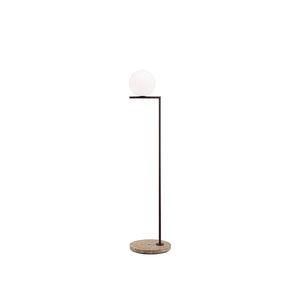 IC Lights Outdoor / Indoor Floor Lamp Outdoor Lighting Flos F1 - 53" H Deep Brown / Travertino Imperiale 