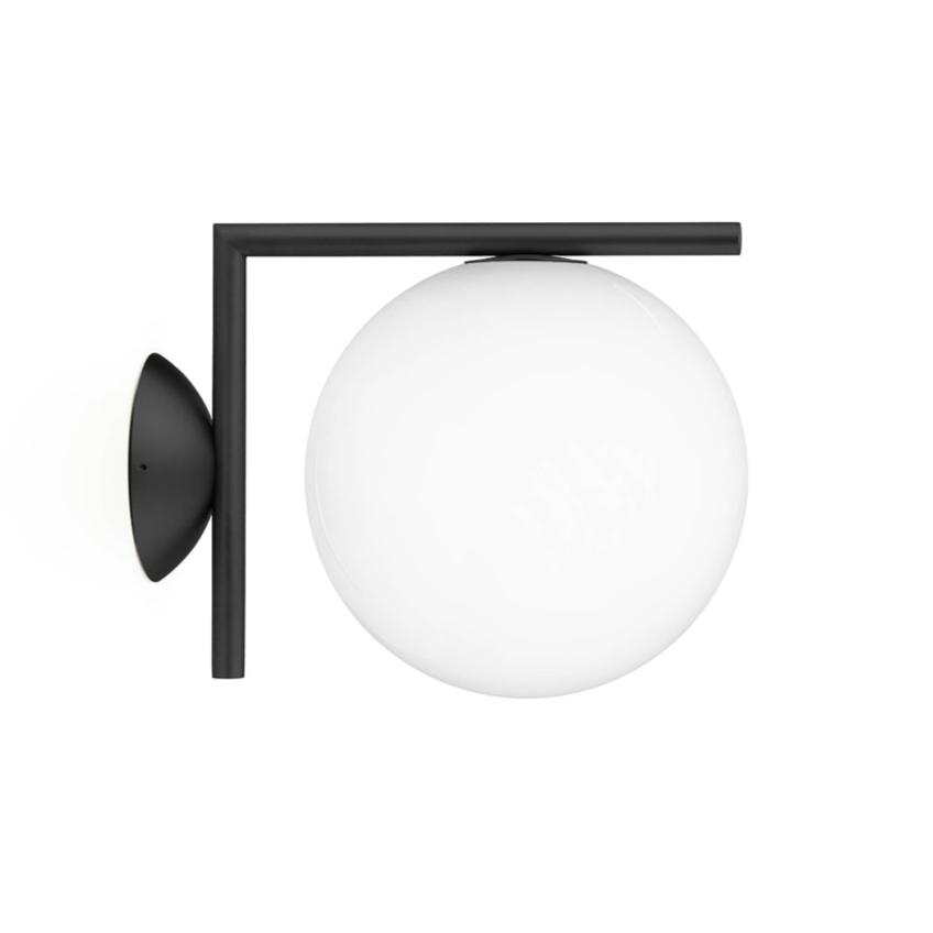 IC Lights Outdoor Wall Sconce Lighting Flos Black Small 