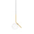 IC S Suspension Lamp suspension lamps Flos Small Brass 