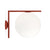 IC Wall/Ceiling Light wall / ceiling lamps Flos Red Burgundy Large 