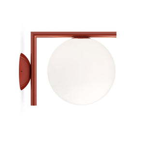 IC Wall/Ceiling Light wall / ceiling lamps Flos Red Burgundy Small 