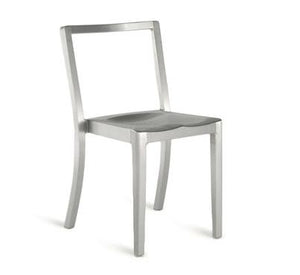 Icon Stacking Chair Side/Dining Emeco Brushed none 