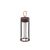 In Vitro Unplugged Portable Lamp Outdoors Flos Deep Brown 2700K 